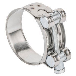 Хомут силовий нержавіючий 22мм &Oslash;52-55мм (КРАТНО 5шт) SIGMA (2508171) 2508171 фото
