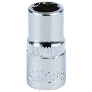 Насадка шестигранна коротка 1/4" 7мм CrV ULTRA (6060072) 6060072 фото