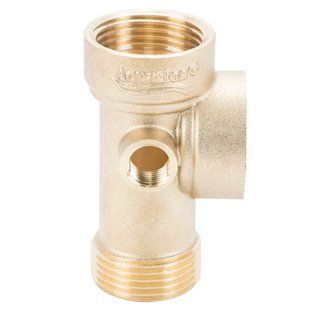 З'єднувач п'яти вивідний 80мм 1"м&times;1"F&times;1"F&times;1/4"M&times;1/4" F&ang;180&deg; AQUATICA (779599) 779599 фото