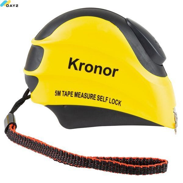 Рулетка магнітна обгумована з автостопом 5м&times;19мм KRONOR (3824011) 3824011 фото