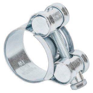 Хомут силовий оцинкований 18мм &Oslash;26-28мм (КРАТНО 10шт) SIGMA (2509071) 2509071 фото