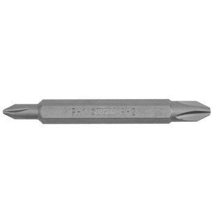 Біти двосторонні PН1-PН2&times;65мм 1/4" 10шт S2 Chrome (стрічка) SIGMA (4011151) 4011151 фото