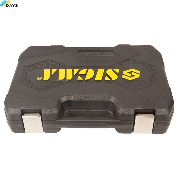 Набір насадок торцевих і біт 1/4", 1/2" 82шт CrV mid SIGMA (6001551) 6001551 фото