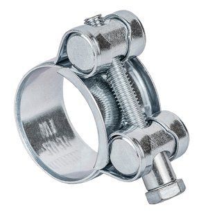 Хомут силовий оцинкований 20мм &Oslash;29-31мм (КРАТНО 10шт) SIGMA (2509091) 2509091 фото