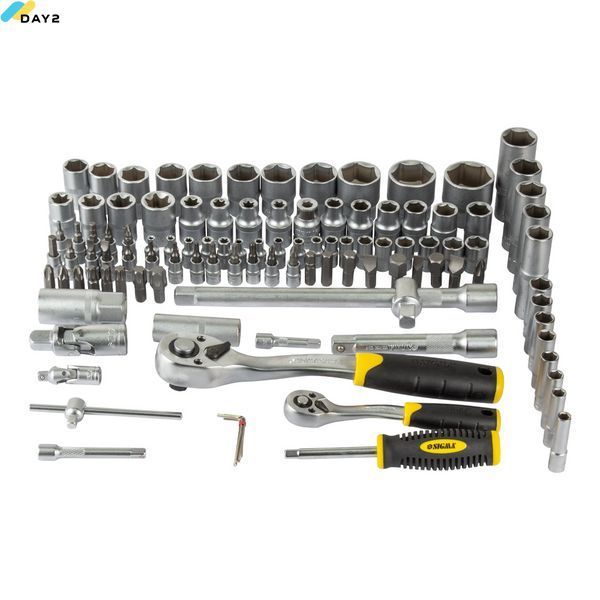 Набір насадок торцевих і біт 1/4", 1/2" 110шт CrV mid SIGMA (6003771) 6003771 фото