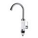 Кран-водонагрівач проточний HZ 3.0кВт 0.4-5бар для кухні гусак вухо на гайці (W) AQUATICA HZ-6B143W (9791113) 9791113 фото 1