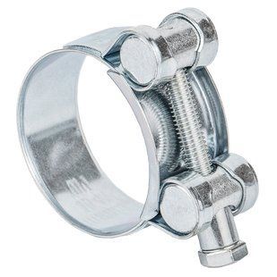 Хомут силовий оцинкований 20мм &Oslash;38-41мм (КРАТНО 10шт) SIGMA (2509131) 2509131 фото