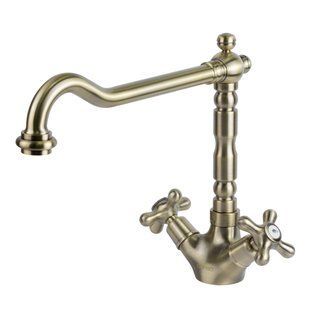 Змішувач BRENTA 1/2" для кухні Г-излив на шпильці CORSO 9679104 (FE-5B252K) 9679104 фото