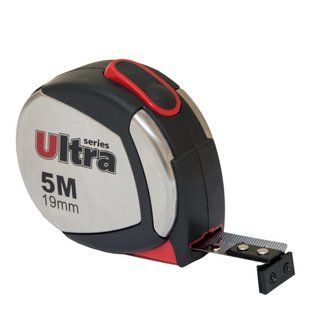Рулетка магнітна, нейлонове покриття 5м&times;19мм ULTRA (3822052) 3822052 фото