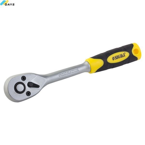 Ключ-тріскачка 3/8" 200мм 72T CrV SIGMA (6050031) 6050031 фото
