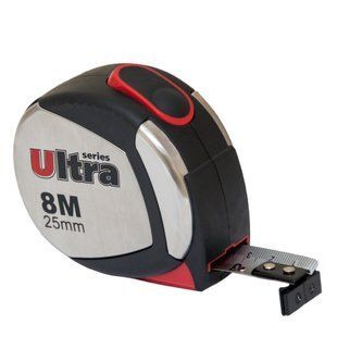 Рулетка магнітна, нейлонове покриття 8м&times;25мм ULTRA (3822082) 3822082 фото