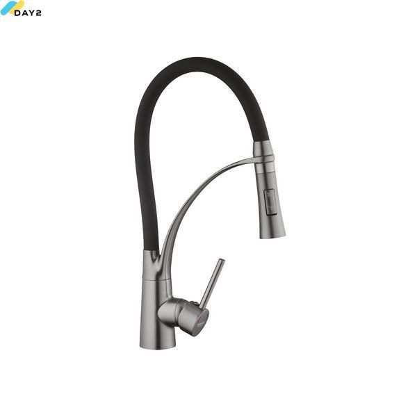 Змішувач для кухні Kroner KRP Ersel - GRP03393BLK CV033800 фото