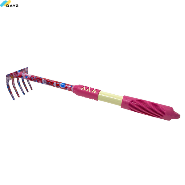 Граблі 5-ти зубі (pink) (TPR) FLORA (5043154) 5043154 фото