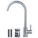 Змішувач KT &Oslash;35 для кухні гусак вухо на гайці SS AQUATICA KT-4B170P (9722101) 9722101 фото 3