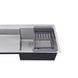 Кухонна мийка Kroner KRP Geb&uuml;rstet - 7848RHM (3.0/1.0 мм) CV030022 фото 6