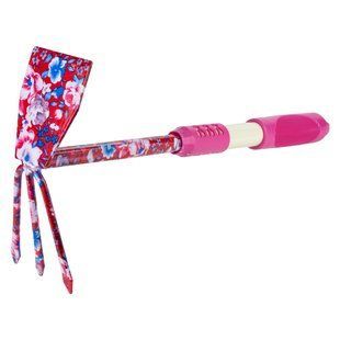 Мотика комбінована плоска + 3-х зуба (pink) (TPR) FLORA (5043184) 5043184 фото
