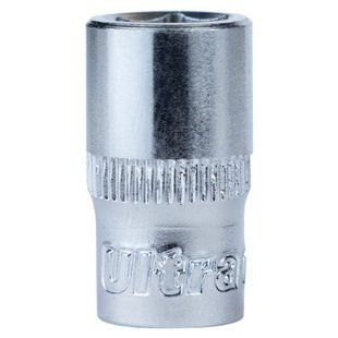 Насадка шестигранна коротка 1/4" 9мм CrV ULTRA (6060092) 6060092 фото