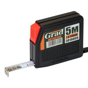 Рулетка з автостопом 5м&times;13мм GRAD (3816055) 3816055 фото