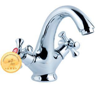 Змішувач PL 1/2" для раковини литий на шпильці AQUATICA PL-2A155C (9777000) 9777000 фото