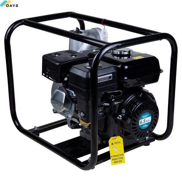 Мотопомпа 7.5 к.с. Hmax 30м Qmax 70м&sup3;/год (4-х тактний) AQUATICA AQ30CX (772532) 772532 фото
