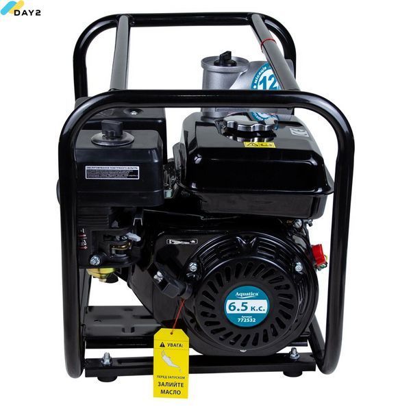 Мотопомпа 7.5 к.с. Hmax 30м Qmax 70м&sup3;/год (4-х тактний) AQUATICA AQ30CX (772532) 772532 фото