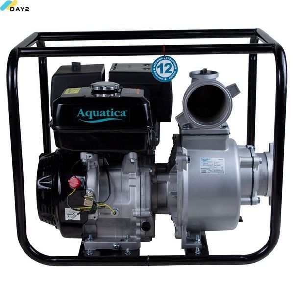 Мотопомпа 18 к.с. Hmax 35м Qmax 120м&sup3;/год (4-х тактний) AQUATICA AQ60CX (772533) 772533 фото