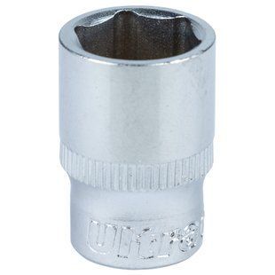 Насадка шестигранна коротка 1/4" 12мм CrV ULTRA (6060122) 6060122 фото