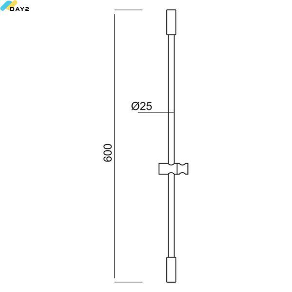 Душова стійка (75A) AQUATICA (9792275) 9792275 фото