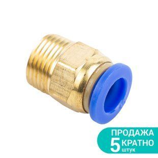 Штуцер цанговий &Oslash;10мм МТ 3/8" SIGMA (7026941) 7026941 фото