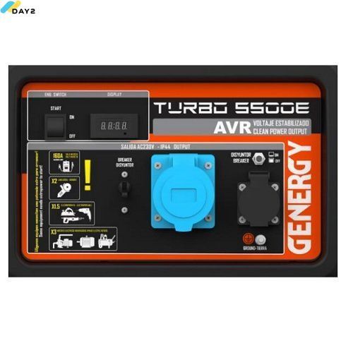 Генератор бензиновий GENERGY TURBO 5000 5,5 кВт (240047090) 240047090 фото