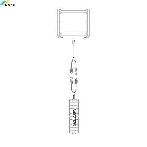 Сонячна панель GENERGY ZERO GZE200W 200Вт (240000198) 240000198 фото
