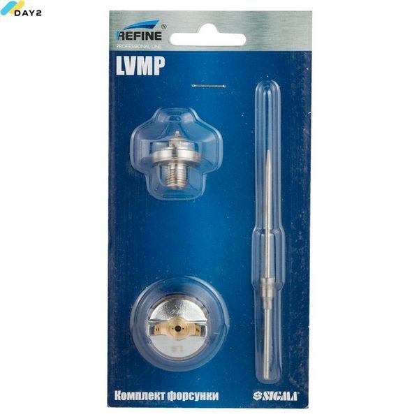 Комплект форсунки LVMP &Oslash;1.0мм для 6814121, 6814131, 6814141, 6814111 REFINE (6817521) 6817521 фото