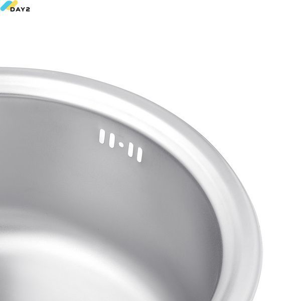 Кухонна мийка Kroner KRP Satin - 4843 (0.8 мм) CV022757 фото