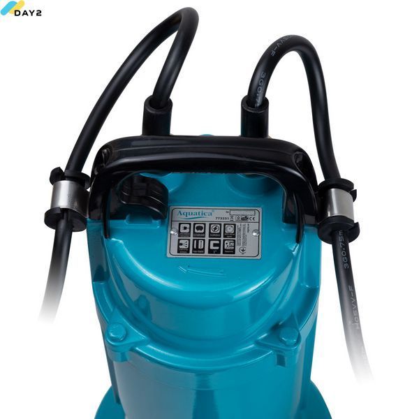 Насос дренажний 0.37кВт Hmax 16м Qmax 150л/хв AQUATICA QDX1.5-16-0.37A (773231) 773231 фото