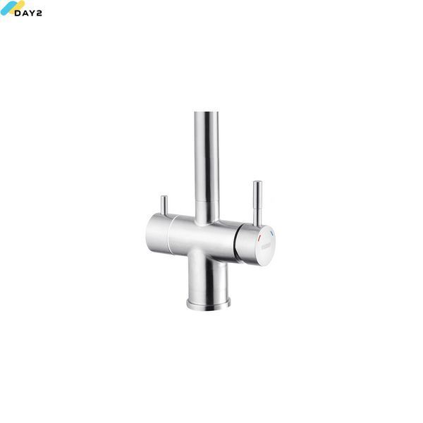 Змішувач для кухні з підключенням до фільтра Kroner KRP Edelstahl Klassisch - ESG03815WHI CV027935 фото