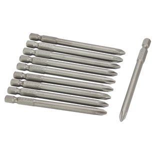 Біти PН2&times;90мм 1/4" 10шт S2 (блістер) SIGMA (4010241) 4010241 фото