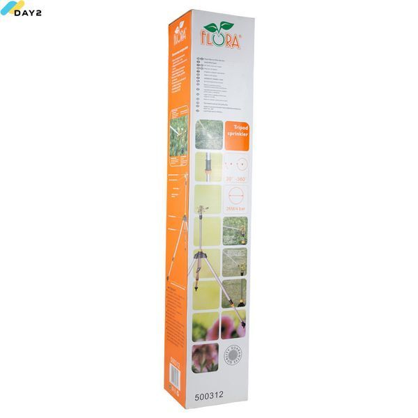 Дощувач імпульсний під коннектор 1/2"+ штатив 70-95см FLORA (500312z) 500312z фото