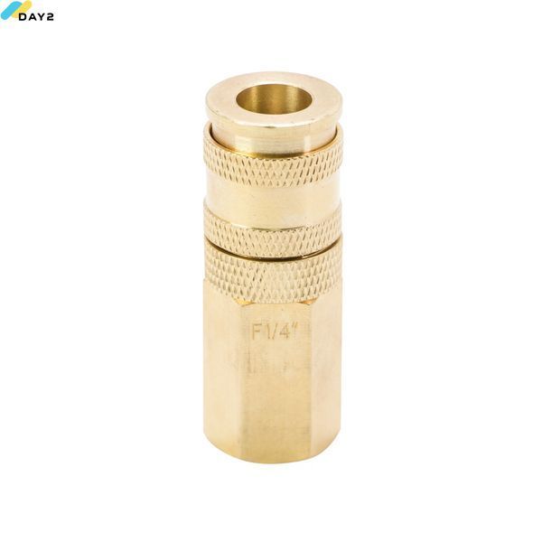 З'єднання швидкознімне посилене з фіксатором FT 1/4" (латунь) SIGMA (7021641) 7021641 фото