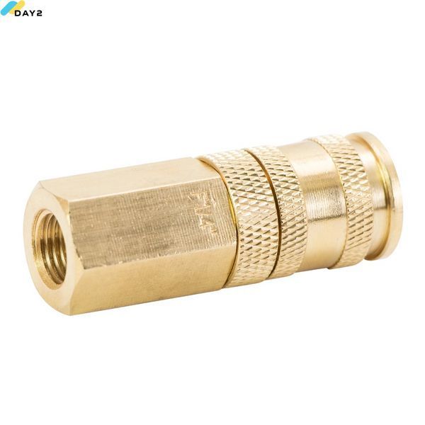 З'єднання швидкознімне посилене з фіксатором FT 1/4" (латунь) SIGMA (7021641) 7021641 фото
