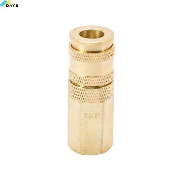 З'єднання швидкознімне посилене з фіксатором FT 3/8" (латунь) SIGMA (7021651) 7021651 фото