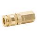 З'єднання швидкознімне посилене з фіксатором FT 3/8" (латунь) SIGMA (7021651) 7021651 фото 3