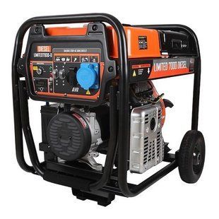 Генератор дизельний GENERGY LIMITED 7000D 6,5 кВт (240632090) 240632090 фото