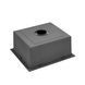 Кухонна мийка Kroner KRP Schwarze - 4843HM PVD (3.0/1.0 мм) CV022792 фото 8
