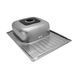 Кухонна мийка Kroner KRP Satin - 6950 (0.8 мм) CV022780 фото 4