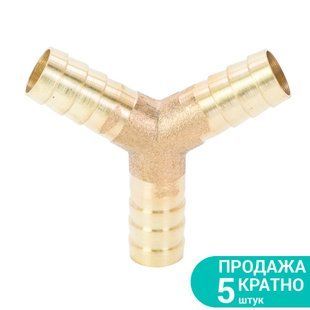 З'єднання для шланга Y 10мм (латунь) SIGMA (7024041) 7024041 фото