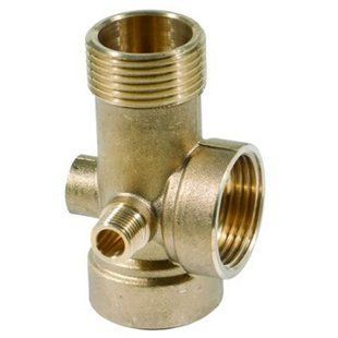 З'єднувач п'яти вивідний 80мм 1"М&times;1"F&times;1"F&times;1/4"M&times;1/4"F AQUATICA (779598) 779598 фото