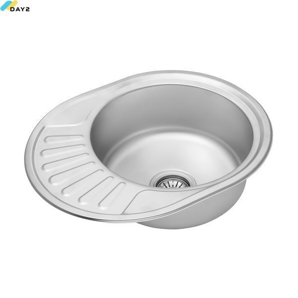 Кухонна мийка Kroner KRP Dekor - 5745 (0.8 мм) CV022774 фото