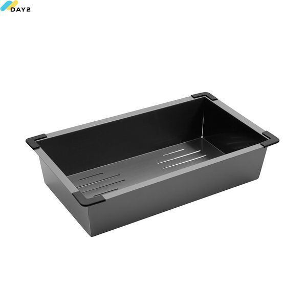 Кухонна мийка Kroner KRP Schwarze - 6350HM PVD (3.0/1.0 мм) CV031453 фото