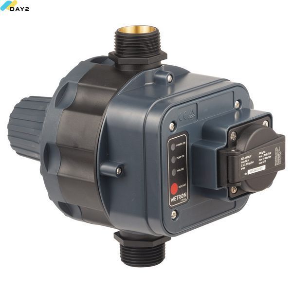 Контролер тиску електронний 1.1кВт &Oslash;1" + розетка WETRON DSK-8.2 (779756) 779756 фото