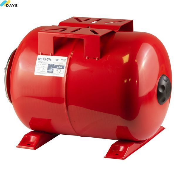 Гідроакумулятор горизонтальний 24л WETRON HTw24 (779221) 779221 фото